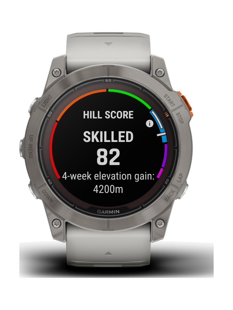 Garmin Fenix Pro Fenix X Pro Sapphire Solar Edition Nebelgrau