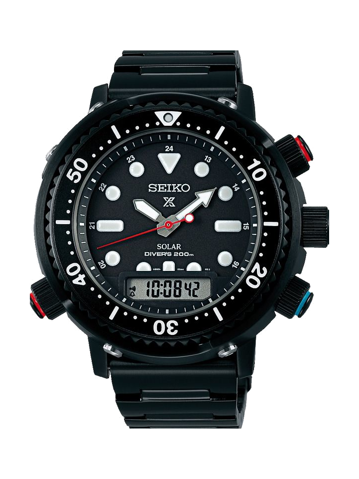 Seiko Prospex Divers Solar Chronograoh Hybrid Analog Digital