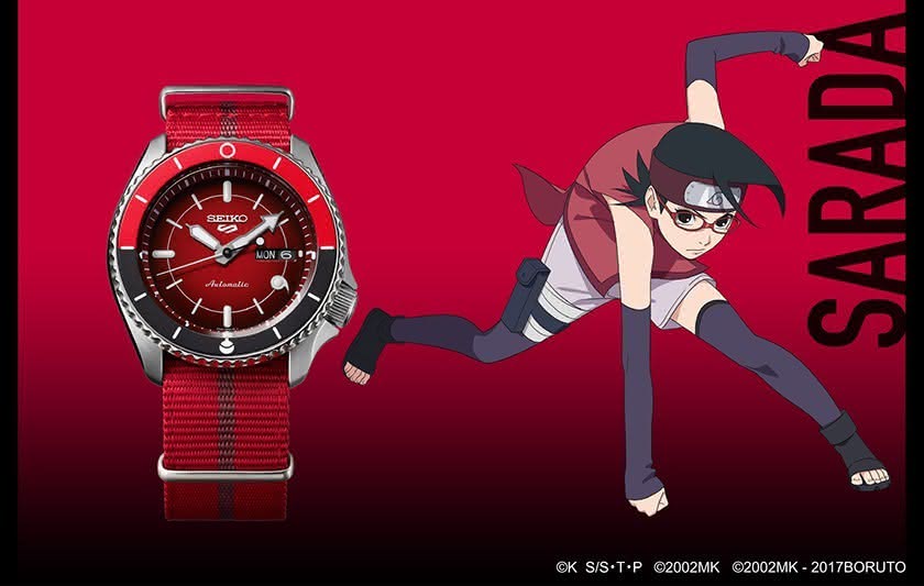 Seiko 5 Sports Naruto und Boruto Limited Edition