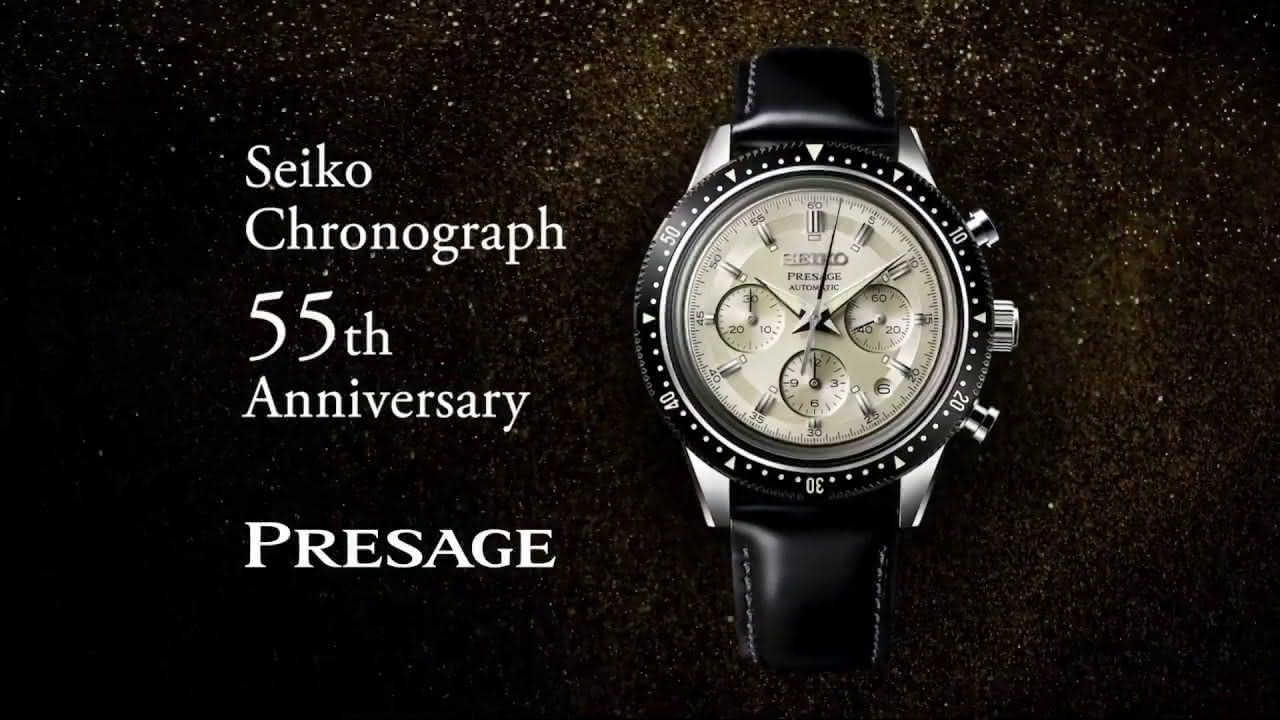 Seiko Presage Automatik Chronograph 55th Anniversary limited